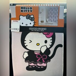 Hello kitty shower curtain
